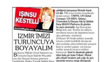 İzmir'i Turuncuya Boyayalım